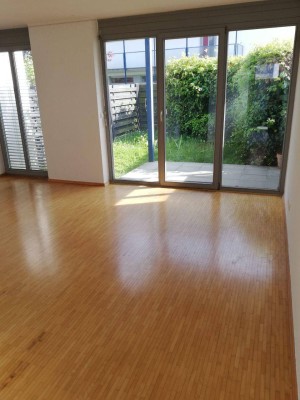 1-Zimmer Wohnung nähe Bruggerloch in Höchst mit Garten