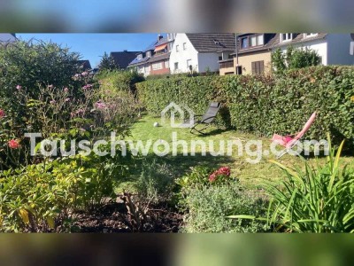 Tauschwohnung: 3Zimmer Gartenwohnung gegen kleinere Gartenwohnung