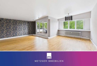 Gefragte Lage von Hegensberg: Bezugsfreie Penthouse-Wohnung mit tollem Grundriss