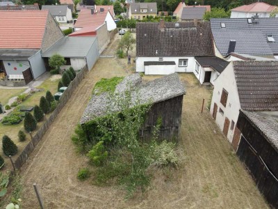 Großzügiges Grundstück mit Wohnhaus & Nebengelass in Kolzenburg