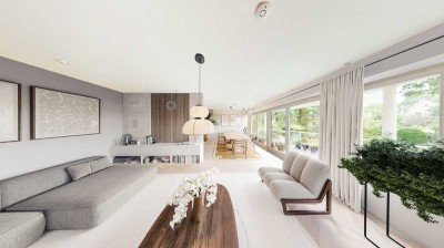 Wohnen und arbeiten am eigenen See, große Mehrgenerationen-Villa mit 4 separaten Einheiten