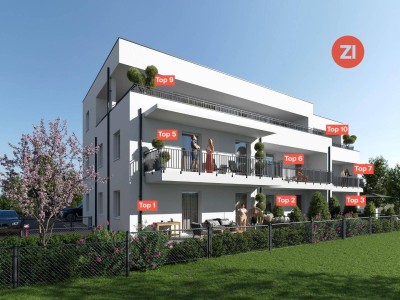 Projekt G10 - WOHNEN im Zentrum von Gaspoltshofen - TOP 1 / Gartenwohnung