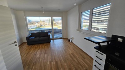 Anlageobjekt, vermietet: neue 2 Zimmer-Wohnung Villach Süd mit Einbauküche, Parkett, Tiefgarage + Außenstellplatz