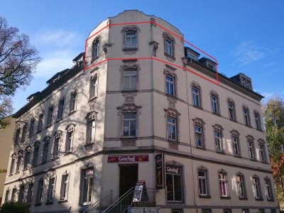 Schöne 2-Raum Wohnung mit Ausbaureserve zur Maisonette-Wohnung