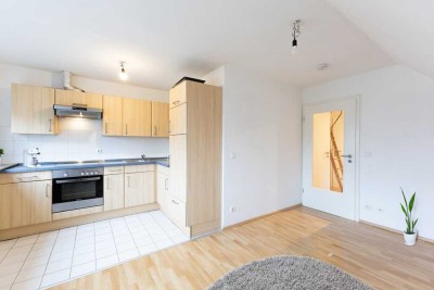 Kompaktes Wohnjuwel mit Dachboden und Tiefgaragenstellplatz