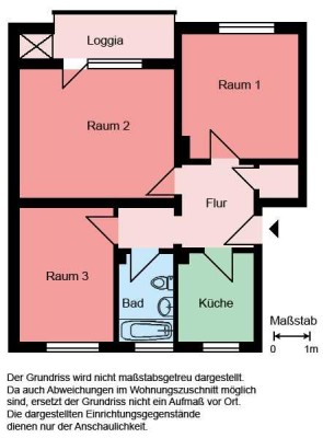 Demnächst frei! 3-Zimmer-Wohnung in Kamen Methler