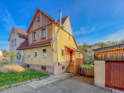 Zaberfeld-OT Sanierungsbedürftige Doppelhaushälfte mit großem Grundstück und Doppelgarage