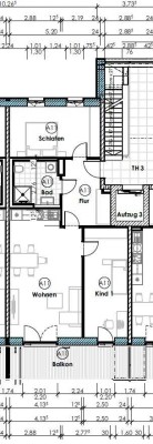 NEUBAU I 3-Zimmer-Wohnung mit Süd-Balkon