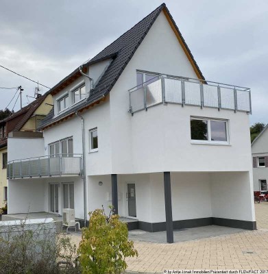 Moderne 2 Zimmer-Erdgeschoss-Wohnung mit Terrasse in Nürtingen-Oberensingen