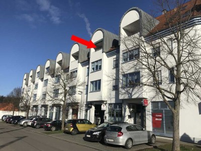 Schöne möblierte Maisonette-Wohnung mit Loggia