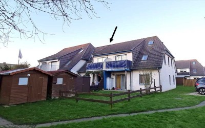 Ferienwohnung zum günstigen Preis: Schöne Maisonettewohnung provisionsfrei bei St. Peter-Ording