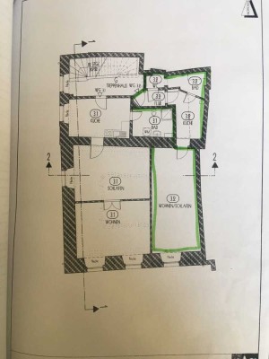 Zentrale Altbau 1-Zimmer-Wohnung