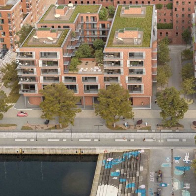 Maritimes Wohnen an der Hörn 3-Zimmer-Neubauwohung