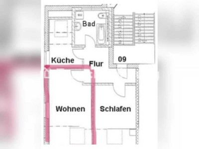 Tauschwohnung: Tausche 2 gegen 3 Zi-Wohnung