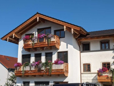 Moderne 2-Zimmer-Wohnung (89 m²) mit Alpenblick – zentral in Bad Endorf