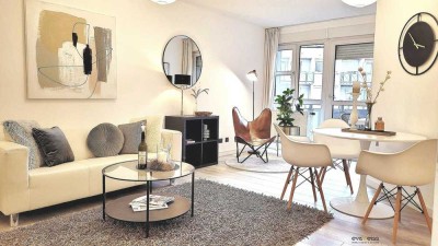 Stilvolle 2-Zimmer-Wohnung mit Einbauküche und saniertem Bad