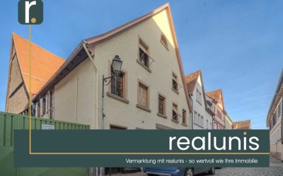 Altstadthaus mit bis zu 3 Wohneinheiten und Ladenfläche - jetzt bei realunis