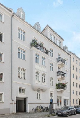 Elegante 2-3 ZIMMER WHG im exklusiven JUGENDSTILALTBAU in begehrtester Lage von München