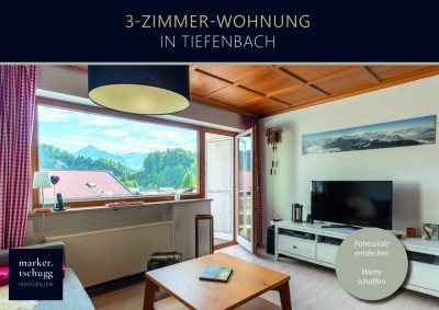 Wunderschöne 3-Zimmer-Wohnung in Oberstdorf (Tiefenbach), Bergblick garantiert