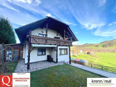 Charmantes Haus mit Bergblick: Guter Zustand &amp; große Garage!