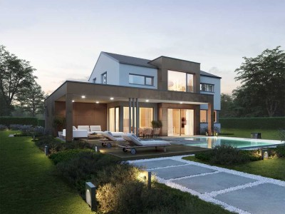 Lichtdurchflutetes Wohnen mit modernem Design