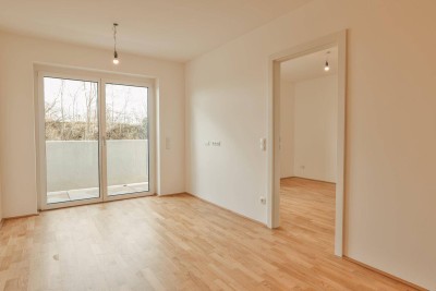 Gemütliche 2-Zimmer-Wohnung mit Balkon in Krems – Erstbezug, Fußbodenheizung &amp; mehr!