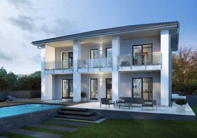 Stattliches Ein­fa­mi­li­en­haus mit gehobenem Wohnkomfort