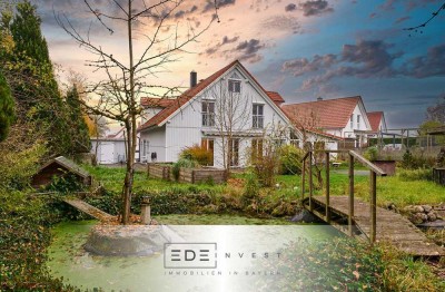 Familienfreundliches Einfamilienhaus in Hilgertshausen – viel Platz für Kinder und Gartenliebhaber