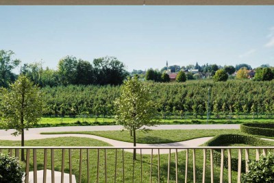 Neubau: Ruhige und moderne 2-Zimmer-Wohnung mit Blick ins Grüne | Wohnung D99