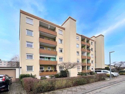Schöne 3-Zimmer-Wohnung mit Loggia, Balkon und Garage in Speyer