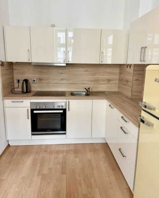 Möblierte Zweizimmerwohnung mit Gründerzeitcharme