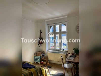 Tauschwohnung: Suchen 3,5-5 Zimmer mit Balkon, bieten 3 Zimmer in Schwabing