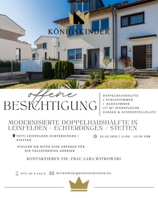 Einladung zur Open-Haus-Besichtigung am Samstag, 15.10.2025 von 11:00-12:30 Uhr