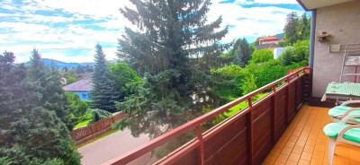 Herrliche Fernsicht..Absolute Ruhelage.. TOP Infrastr...Loggia..Garten..Tiefgarage..3,5 Zimmer