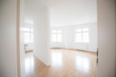 Frei werdende Eigentumswohnung in Leipzig Lindenau, 56 m², 2 Zi., Badewanne, Parkett