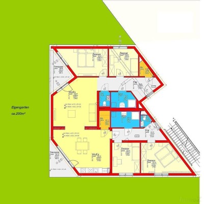 Großzügige 5-Zimmer-Gartenwohnung mit Tiefgaragenplatz in Villenviertel zwischen UNI und LKH - Nähe Hilmteich ab sofort zu vermieten!