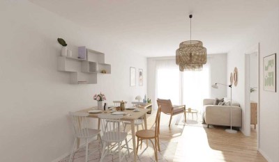 Charmante 2-Zimmer-Wohnung mit Südbalkon