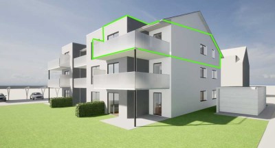 Wunderschöne Neubau - 4 Zimmer-Wohnung - Hämelerwald - seniorengerecht