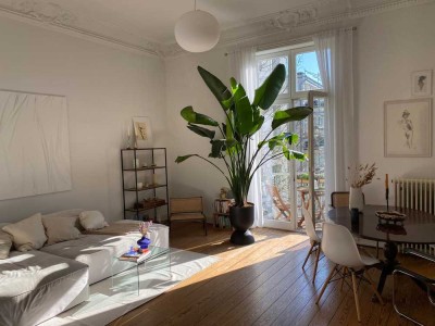 2-Zimmer Altbau-Traum in Hamburg Rotherbaum zur Untermiete
