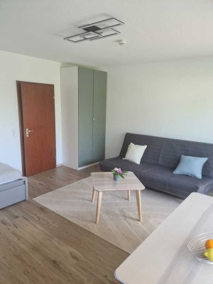 Gemütliche, helle und möblierte 1-Zimmer-Wohnung mit Balkon -Warmmiete-