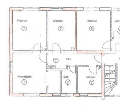 Schöne, absolut ruhige 3 1/2 Zimmer-Wohnung in Regensburg-Uninähe
