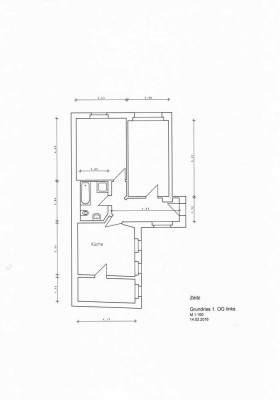 Wunderschöne 3 Raum-Wohnung im 2. Obergeschoß