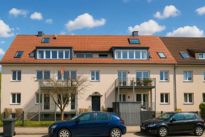 Neuwertig & naturnah – 2,5-ZKB-Maisonette-Traum mit Balkon nahe Augsburger Altstadt