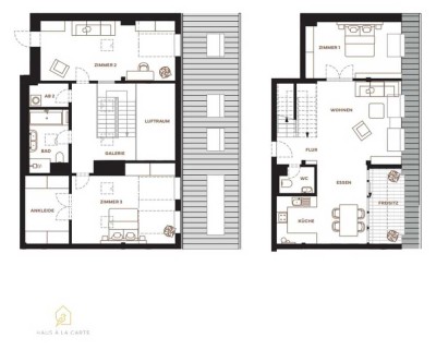 Erstbezug: Exklusive 4 Zimmer Maisonette-Wohnung mit Balkon in Wuppertal – Wohnen mit Geschichte