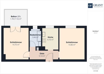 Moderne 2-Zimmer Wohnung in Dillingen zu verkaufen
