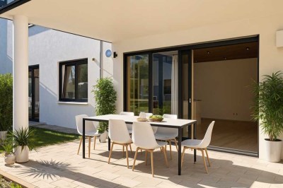 Modernes Wohnen in Bestlage: 2-Zimmer-EG-Wohnung mit Terrasse & Garten direkt am Georg-Weber-Park