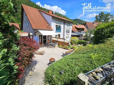 +++ sonniges Zweifamilienhaus mit EBK, Kaminofen, Garten, Wintergarten und Sauna  +++