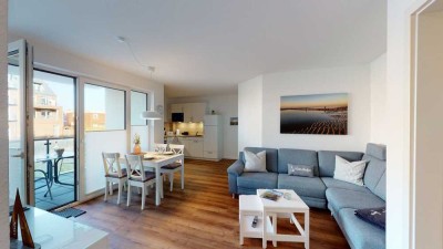 Attraktive Ferienwohnung mit 2 Schlafzimmern in Strandnähe (80m)