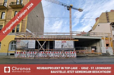 PROVISIONSFREI! Neubauprojekt - St.Leonhard! Große 2-Zimmerwohnung mit Innenhofbalkon!