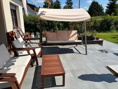 Möblierte 1-Zimmer Erdgeschosswohnung mit Garten in Berlin Heiligensee